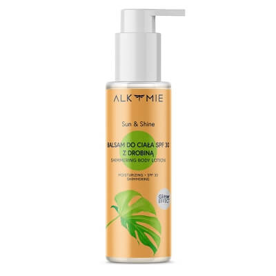Alkmie Sun & Shine SPF 30 Balsam do ciała SPF 30 z drobiną 100 ml