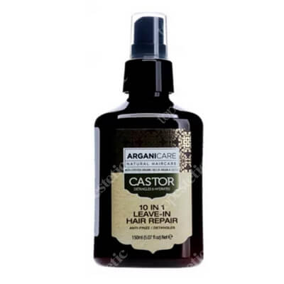 Arganicare Castor 10 in 1 Leave In Hair Repair Odżywka bez spłukiwania 10w1 z olejkiem rycynowym 150 ml