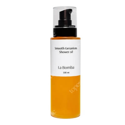 La Bomba Smooth Geranium Shower Oil Olejek pod prysznic o kwiatowym zapachu 100 ml