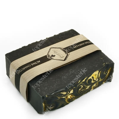 Purite Active Charcoal Soap Mydło w kostce - Węgiel aktywny 100 g