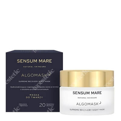 Sensum Mare AlgoMask Hydrostabilizująco regeneracyjna maska nocna 50 ml