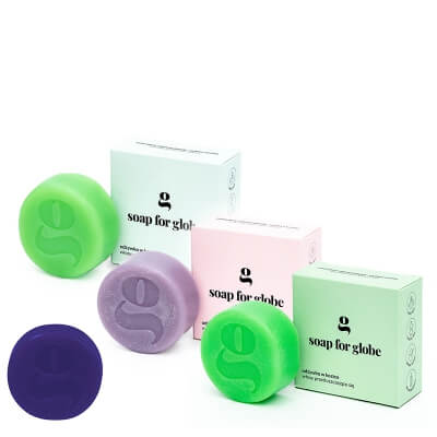 Soap For Globe Conditioner Kit ZESTAW Odżywka do włosów normalnych 1 szt, farbowanych 1 szt, przetłuszczających 1 szt., łagodzenie i regeneracja 1 szt