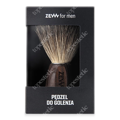 Zew For Men Pędzel do golenia Wykonany z wysokiej jakości naturalnego włosia z borsuka 1 szt