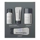 Dermalogica Discover Healthy Skin Kit ZESTAW Lekki olejek oczyszczający 30 ml + Żel do mycia twarzy 15 ml + Enzymatyczny puder ryżowy 13 g + Krem odżywczy 15 ml
