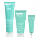 Paulas Choice Skin Exfoliant, Serum with Ceramides, Protect Mineral Sunscreen SPF ZESTAW Preparat złuszczający do skóry wrażliwej 30 ml + Serum naprawcze z ceramidami i beta glukanem 5 ml + Delikatna, mineralna ochrona przeci