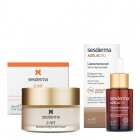 Sesderma C-VIT Moisturizing Facial Cream + Azelac RU serum ZESTAW Krem nawilżający 50 ml + Serum liposomowe 30 ml